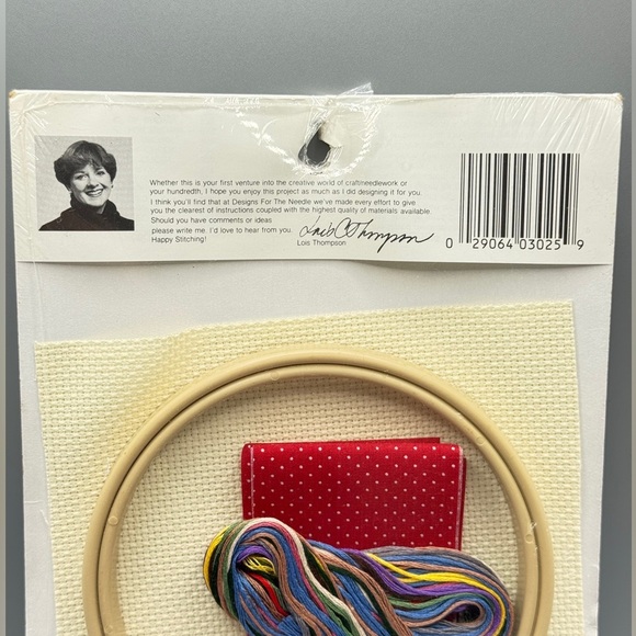 🧵 Vintage 1986 DMC Cross Stitch Kit Story Time #3025 NIP Sealed w/ Hoop - Picture 2 of 9